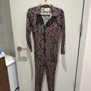 Paisley Print Jumpsuit